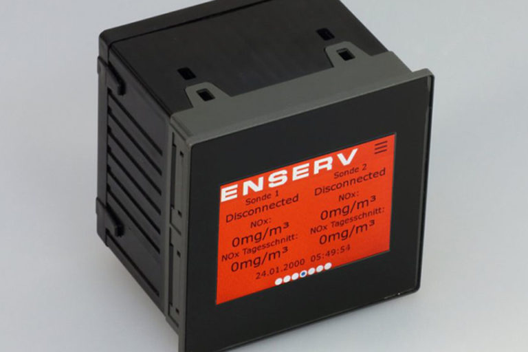 NOx-Auswertungs–und-Anzeigeeinheit
